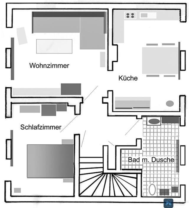 Ferienwohnung Grete Trevír Exteriér fotografie